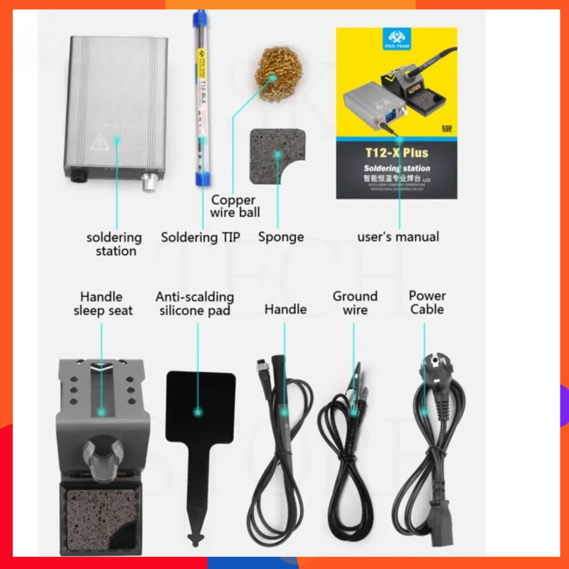 Electronics Repair Plus - OSS T12-X PLUS Soldering Station Electronic