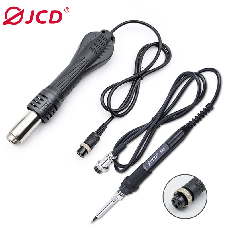 JCD 8-Hole Hot Air Gun Handle  – обзор и цена Hot Air Station 858