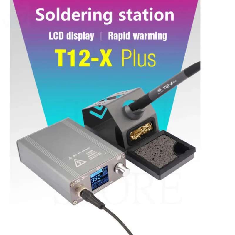 OSS T12-X PLUS Soldering Stati – обзор и цена Electronics Repair Plus