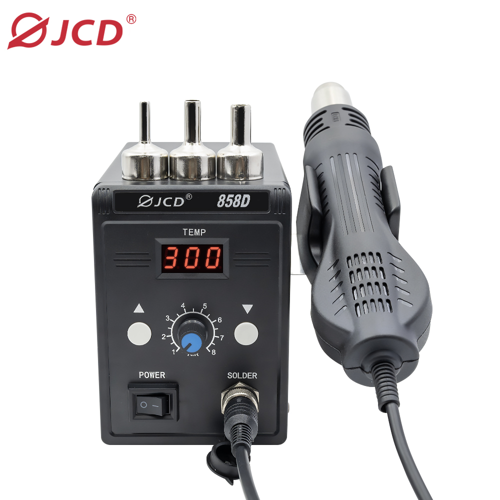 JCD Hot Air Gun 858D 700W BGA  – обзор и цена Hot Air Station 858